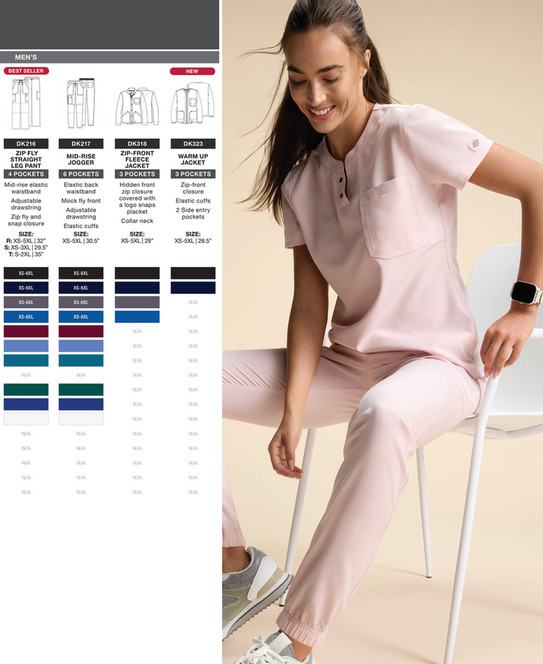 Scrub Authority - DickiesMedical_Spring2025_Catalog - Page 22-23