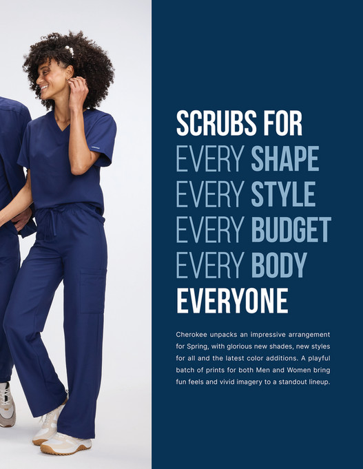 Scrub Authority Cherokee_Spring2025_Catalog Page 23