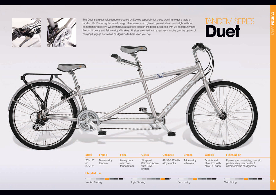 Dawes duet tandem on sale