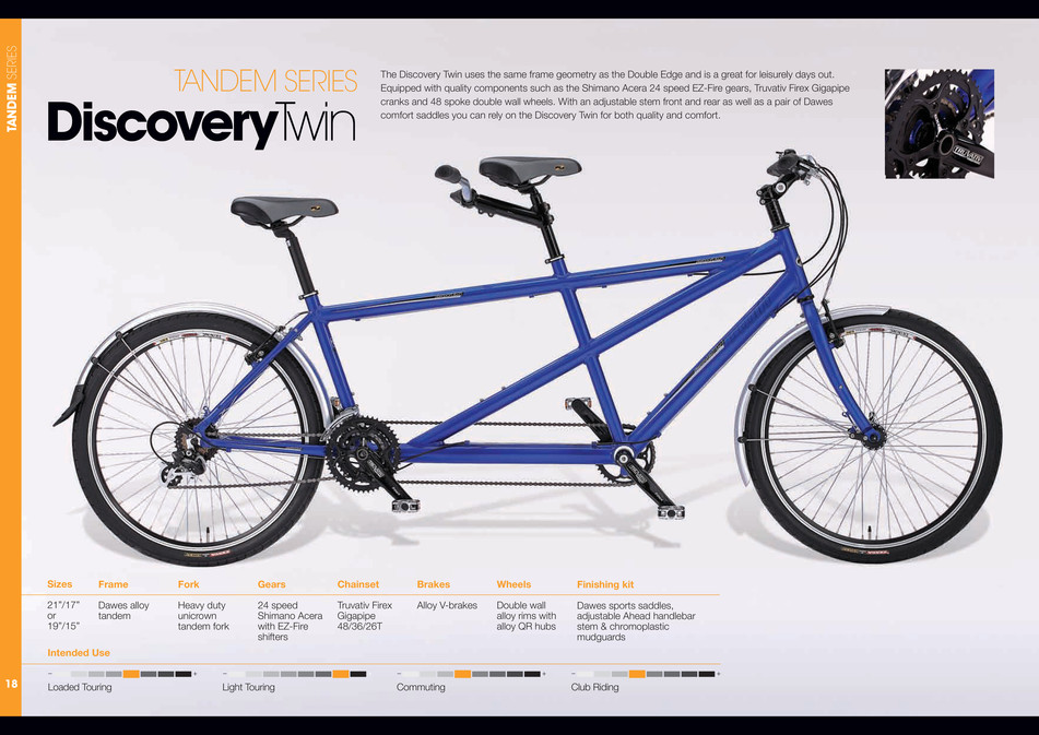 Dawes double sales edge tandem