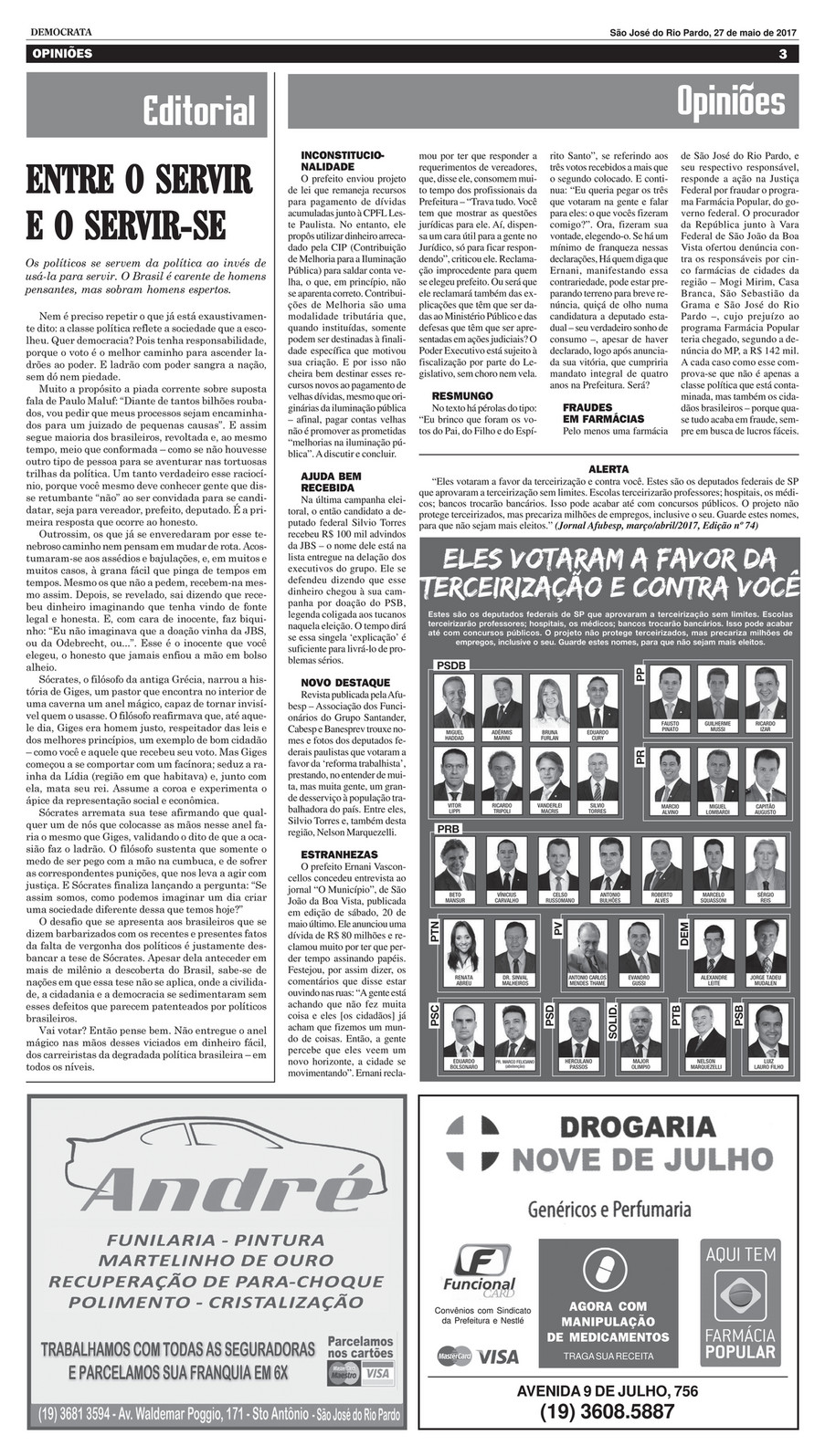 jornaldemocrata - Edição 1781_6_8_2023 - Página 6-7 - Created with  Publitas.com