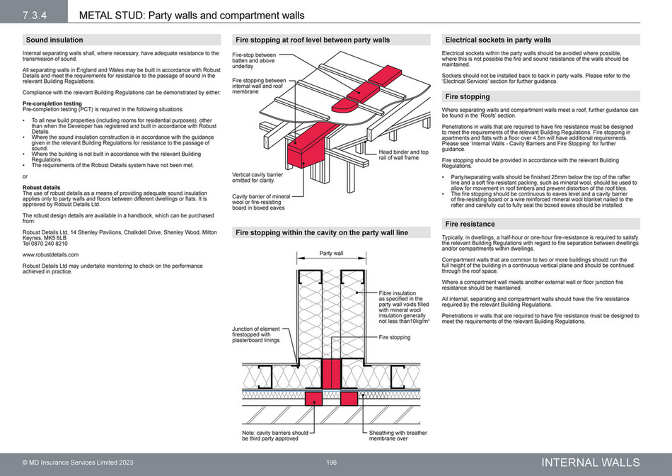 LABC Warranty - Technical Manual V11 Section 7 Internal Walls - Page 19