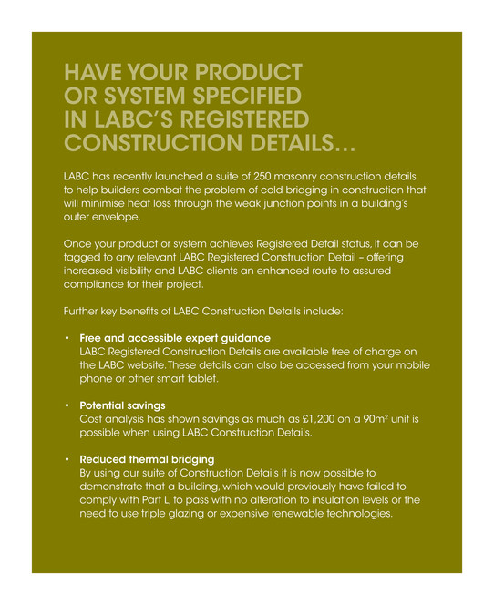 LABC Warranty - LABC Registered Details - Page 1