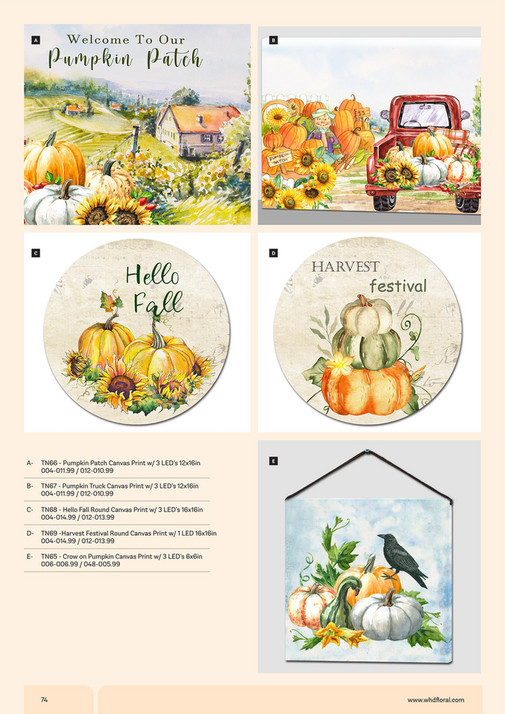 WHOLESALE HOME DECOR Formerly Harvest Scents & Traders Page 7475