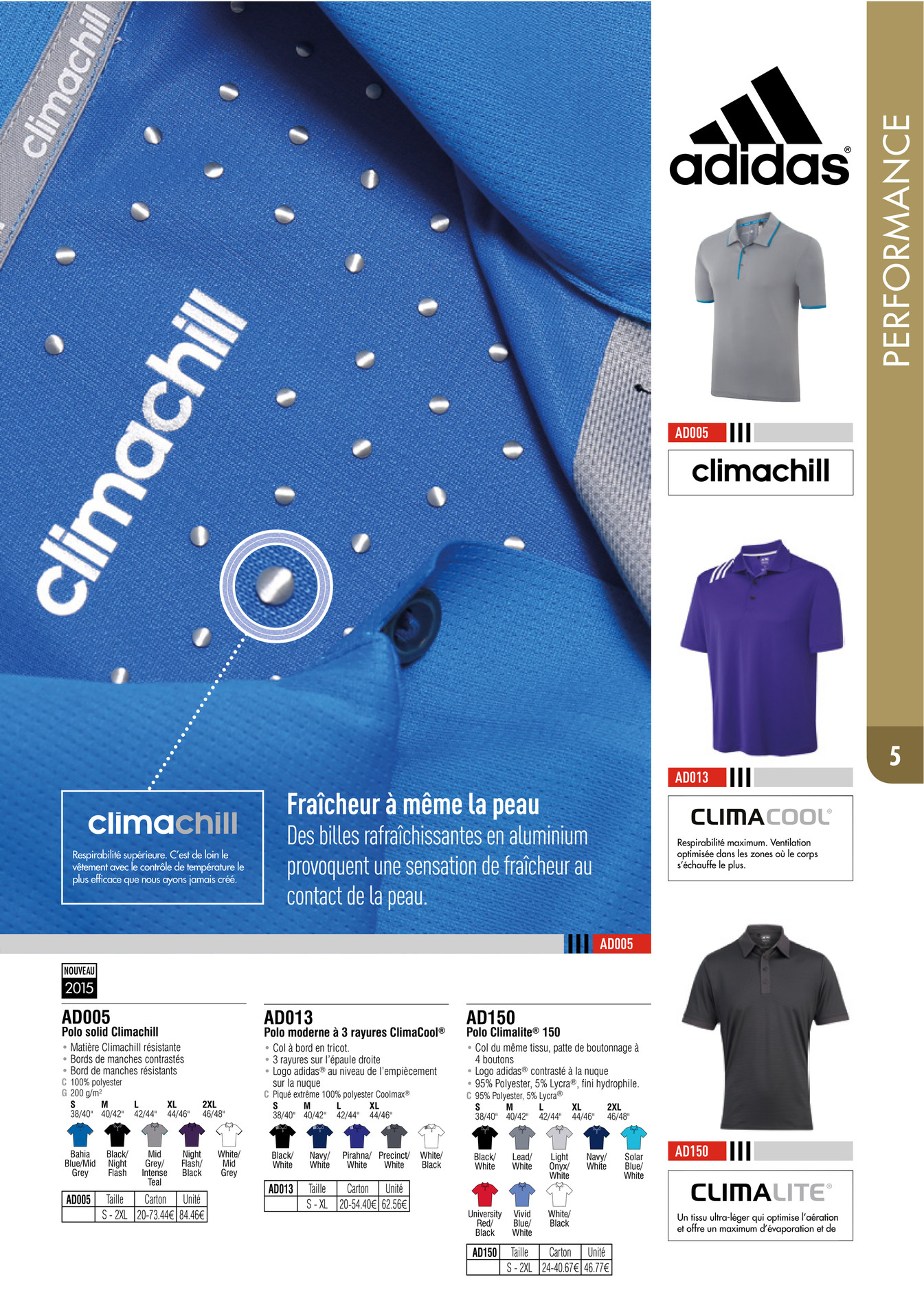 climachill climacool climalite