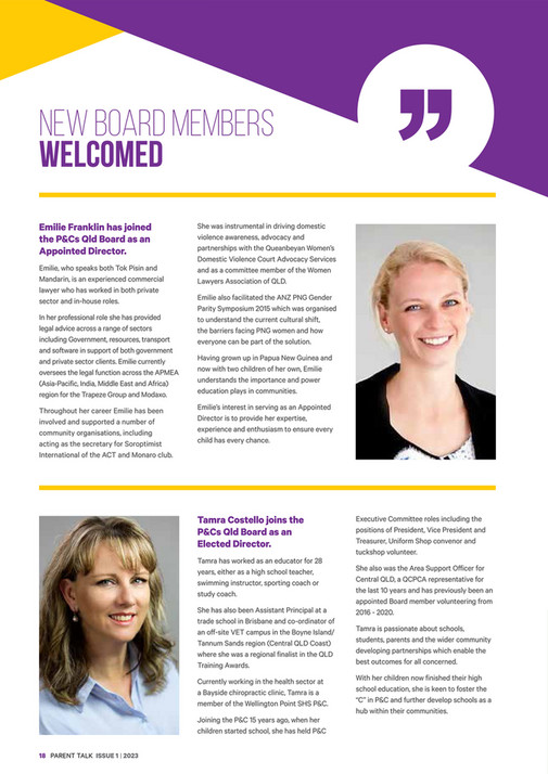 P&Cs Qld Parent Talk Issue 1 2023 - Page 18-19 - Created with Publitas.com