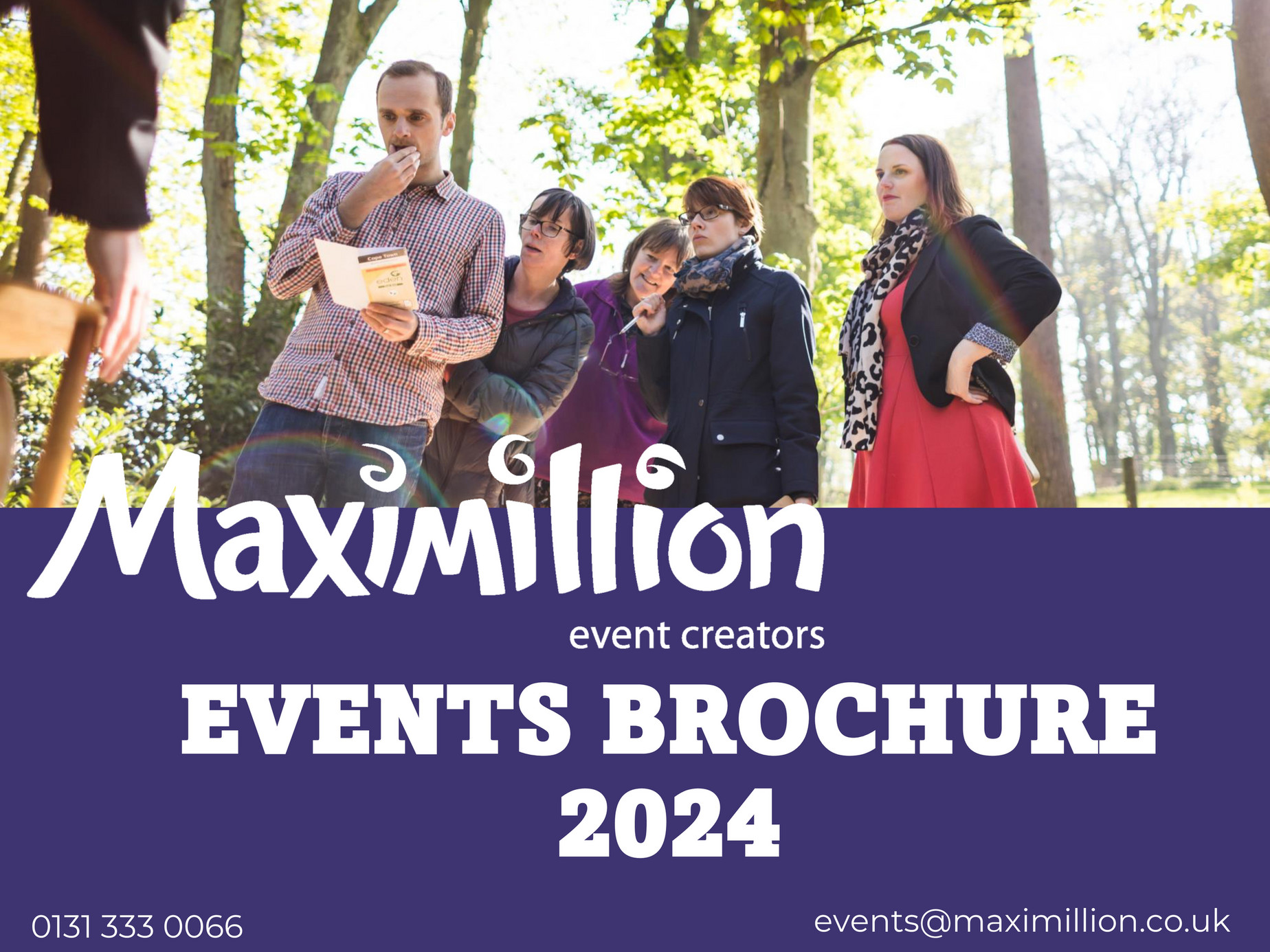 Maximillion Events Ltd - Maxmillion Event Brochure 2024 - Page 1