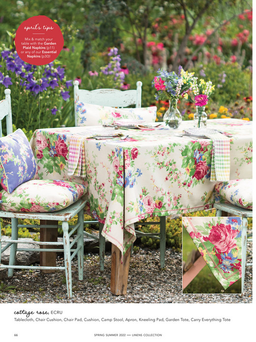 April Cornell - S22 Wholesale Linens Catalog - Page 64-65