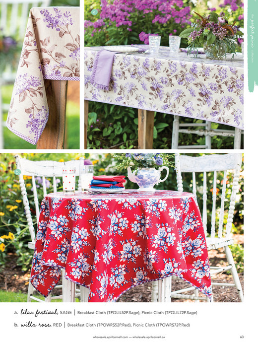 April Cornell S22 Wholesale Linens Catalog Page 6263