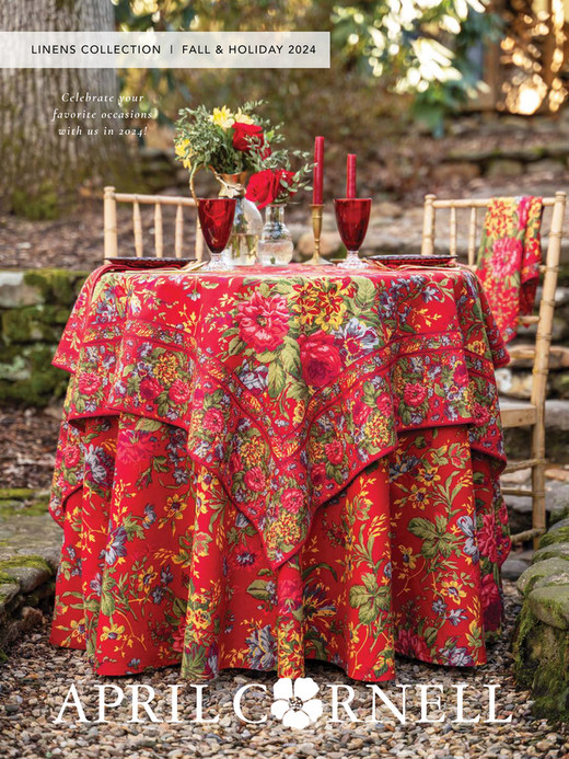 April Cornell April Cornell Fall Winter 2024 Linens WS US Page 1