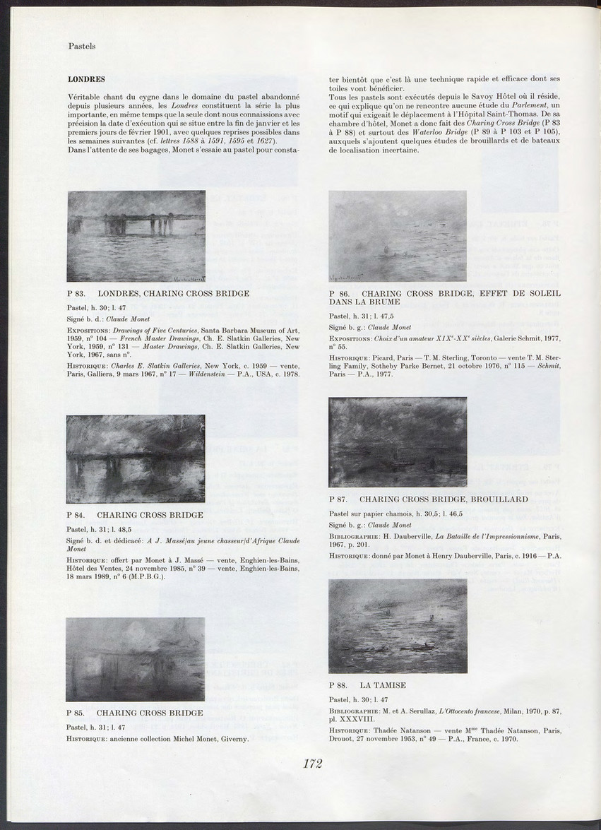 Wildenstein Plattner Institute C R Claude Monet Tome V Wildenstein Institute Fr Page 1 1