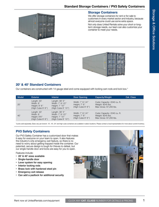 United Rentals Storage & Office Solutions - Page 2-3