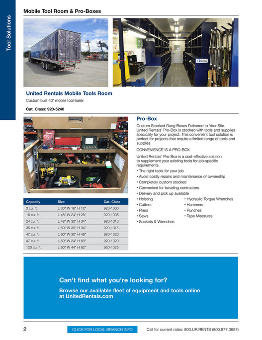 United Rentals Tool Solutions - Page 4-5