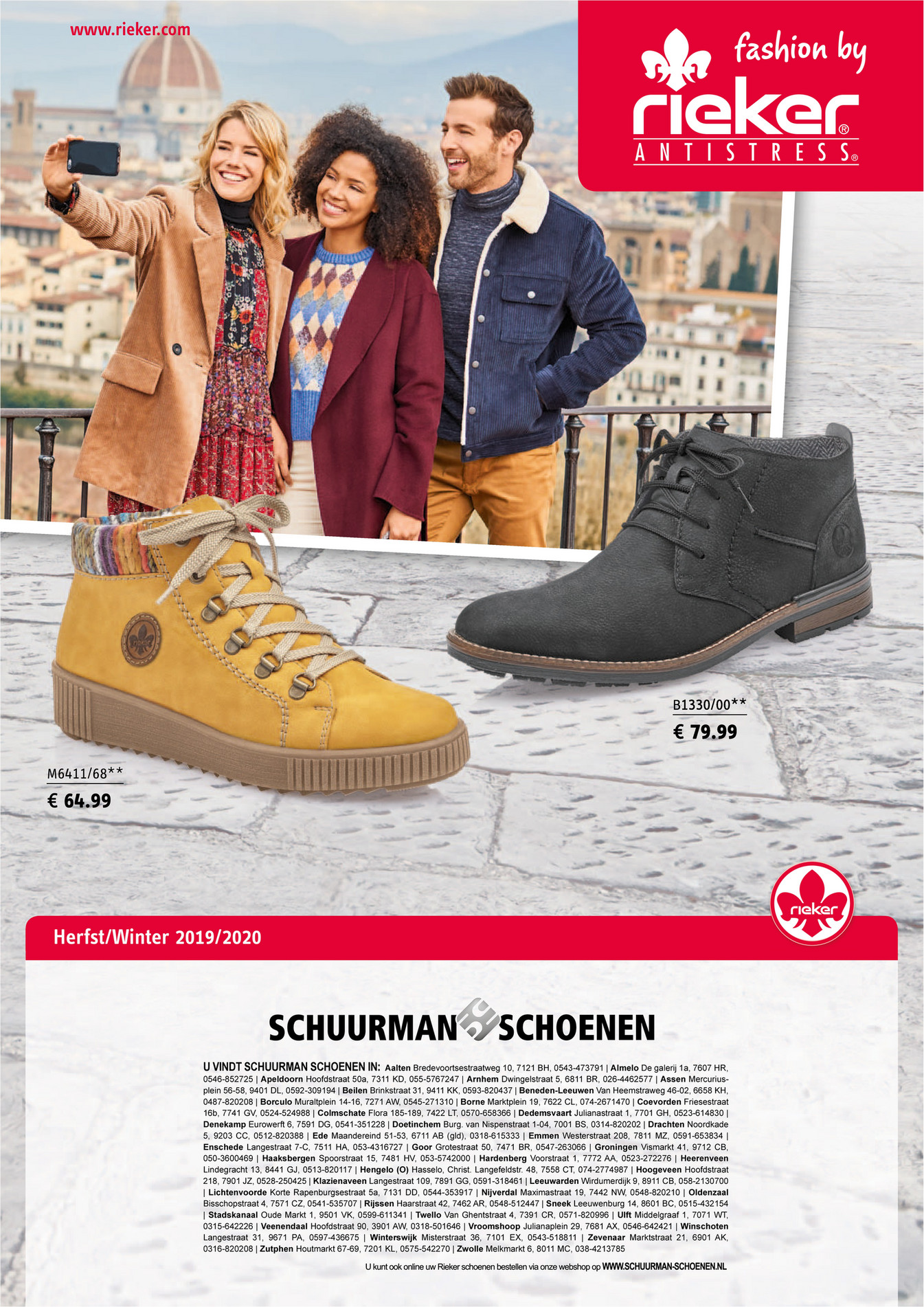 Rieker Schoenen voor Dames in de uitverkoop. | KLEDING.nl