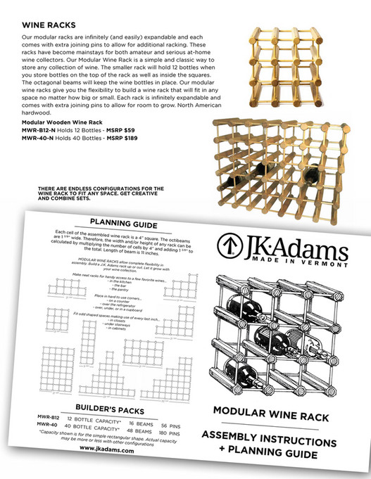 Lls Rack JK Adams - 2025 Catalog. - Page 36-37