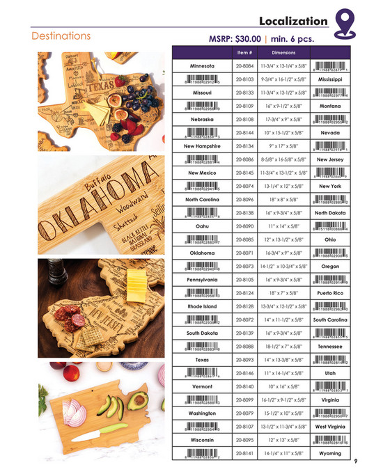 TOTALLY BAMBOO Totally Bamboo 2022 Product Catalog Page 89