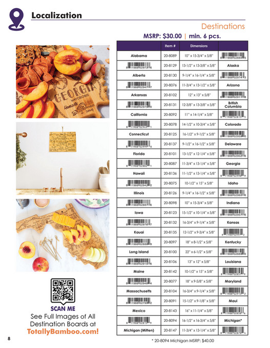 TOTALLY BAMBOO Totally Bamboo 2022 Product Catalog Page 89