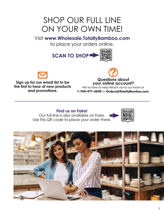 TOTALLY BAMBOO 2023 Totally Bamboo Product Catalog Page 23