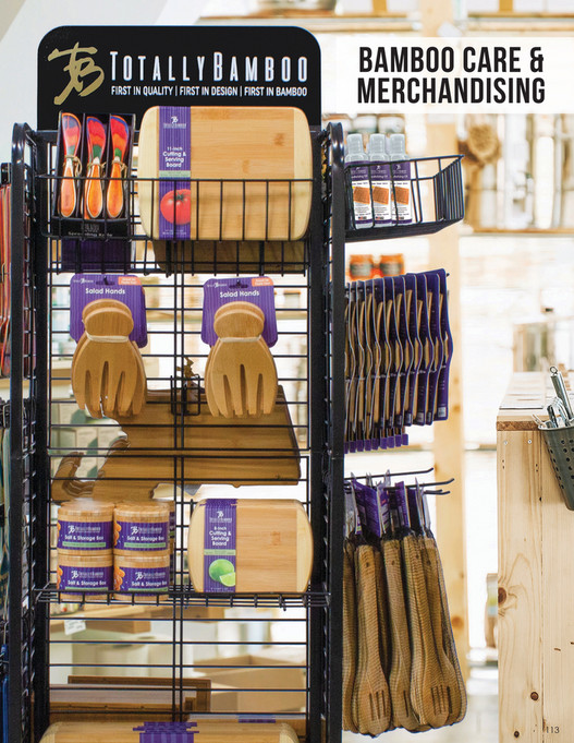 TOTALLY BAMBOO 2023 Totally Bamboo Product Catalog Page 112113