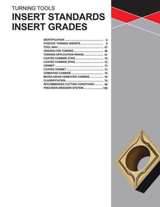 Insert Grade Chart.pdf Mitsubishi Materials - Small Tools Catalog - Page 2-3