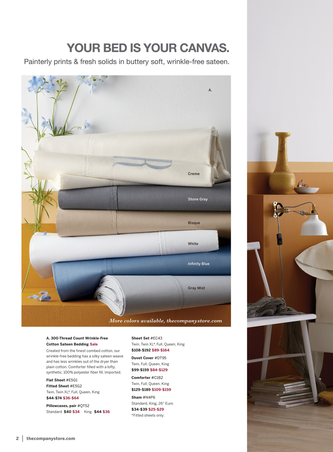 The Company Store Spring Preview 2020 Gossamer Cotton Blanket Shale