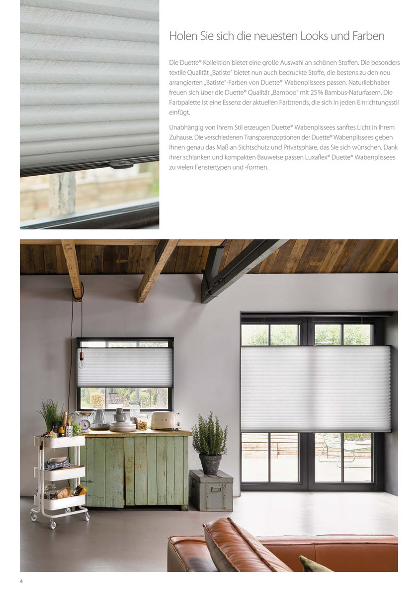Luxaflex Duette Wabenplissees Seite 4 5