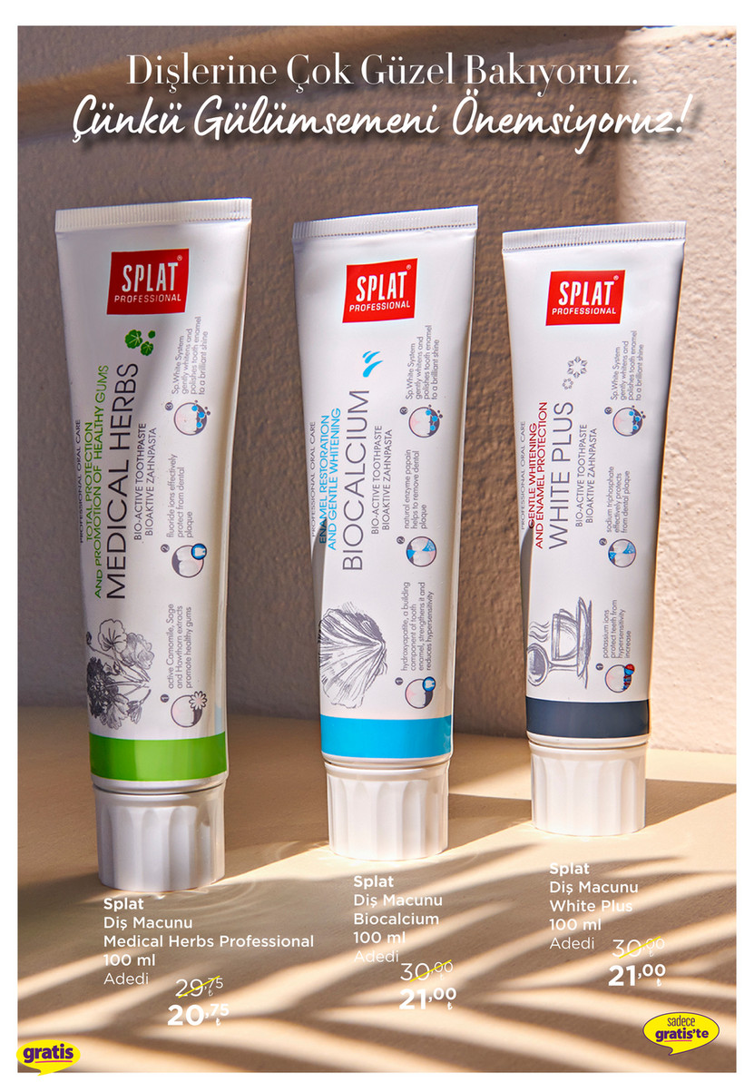 Gratis 21 Haziran Publish 2 Splat Professional Medical Herbs Dis Macunu 100 Ml Gratis 21 Haziran Publish 2 Splat Professional Medical Herbs Dis Macunu 100 Ml
