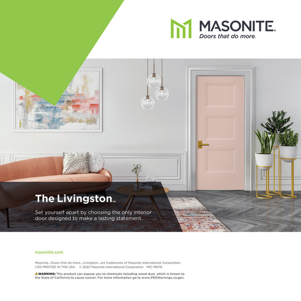 Livingston Interior Molded Door Brochure Masonite Page 6