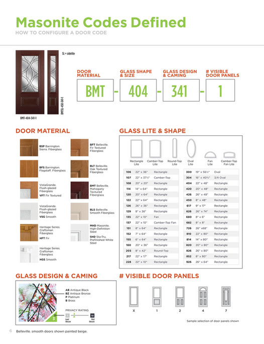 Masonite International - Exterior Selection Guide_Canada_2020 - Page 8-9