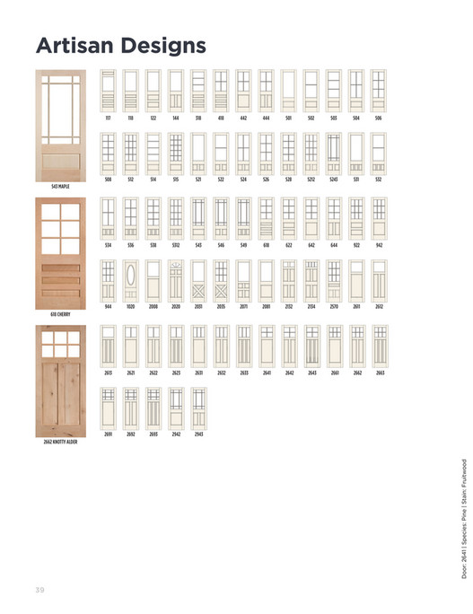 Masonite International 2022WoodDoorCatalog Page 4041