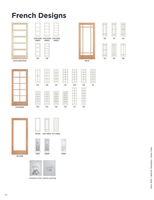 Masonite International - 2022-Wood-Door-Catalog - Page 42-43