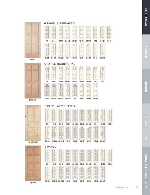 Masonite International 2022WoodDoorCatalog Page 3233