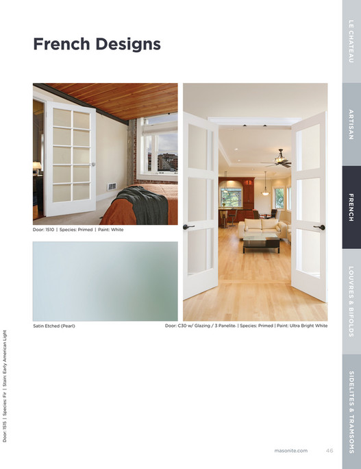 Masonite International 2022WoodDoorCatalog Page 4647
