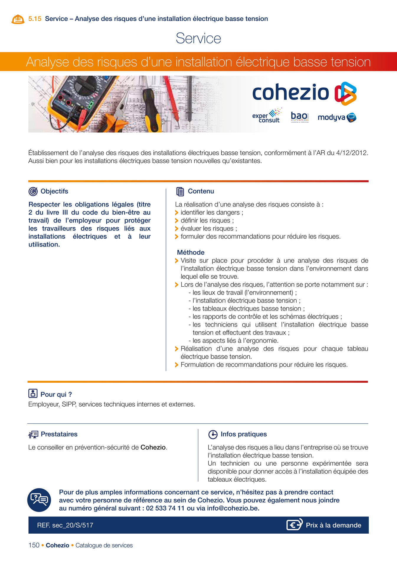 Cohezio - Cohezio - Cohezio Catalogue De Services 2021 FR-150 - Page 1