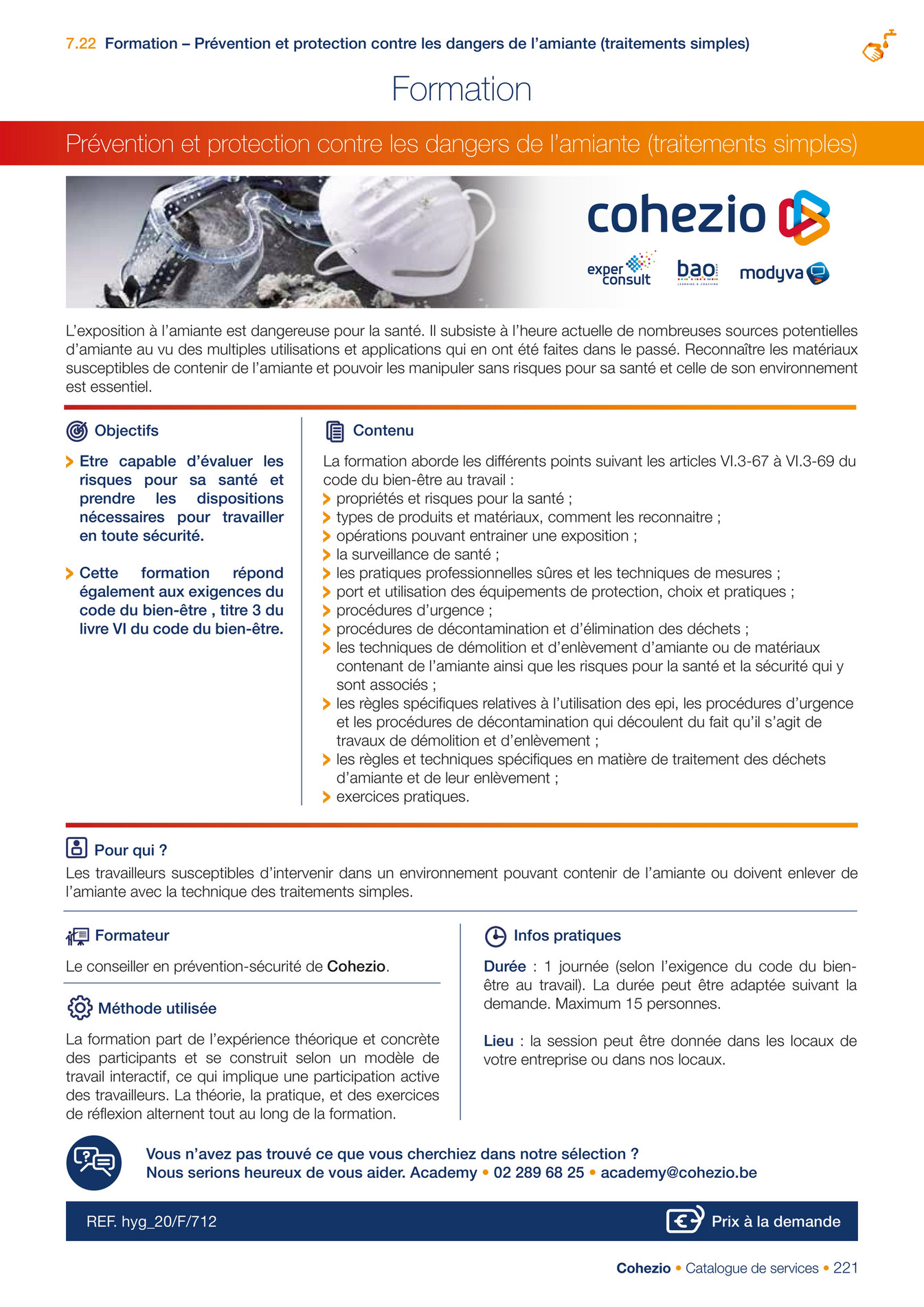 Cohezio - Cohezio - Cohezio Catalogue De Services 2021 FR-221 - Page 1