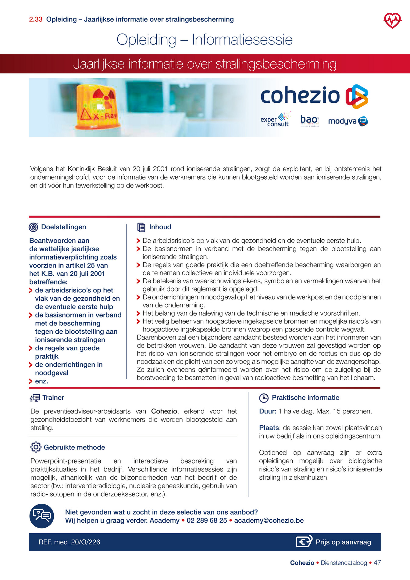 Cohezio - Cohezio - Dienstencataloog 2021-47 - Page 1