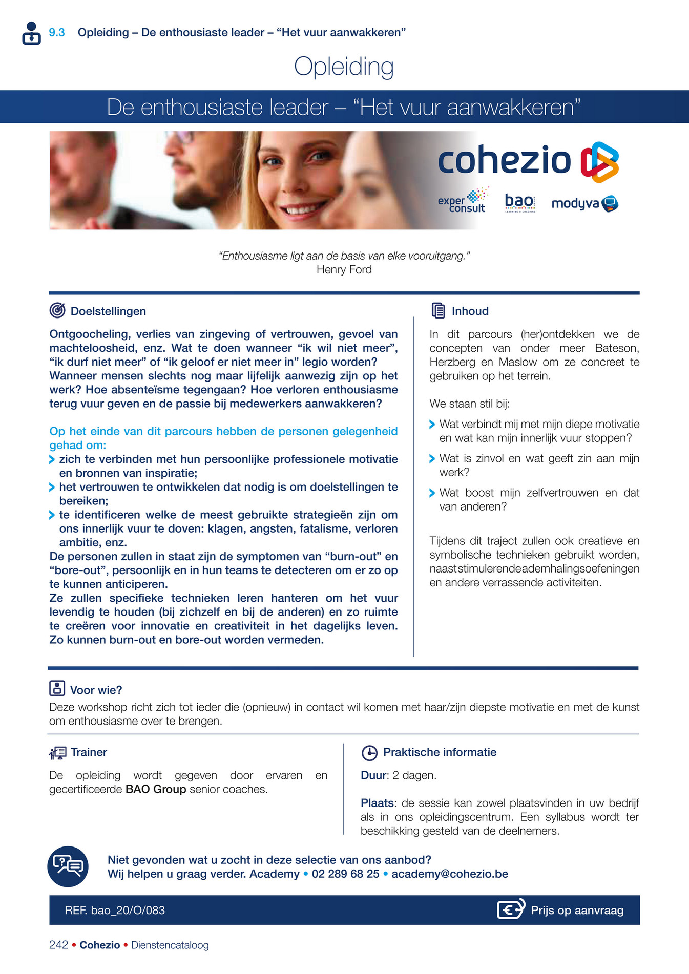 Cohezio - Cohezio - Dienstencataloog 2021-242 - Page 1