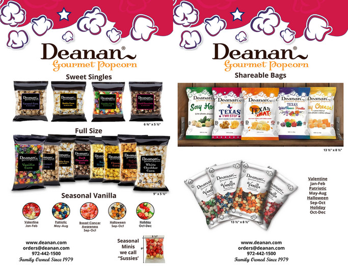 NextGen Dallas Deanan Gourmet Popcorn Catalog & PriceList 2022 Page 23