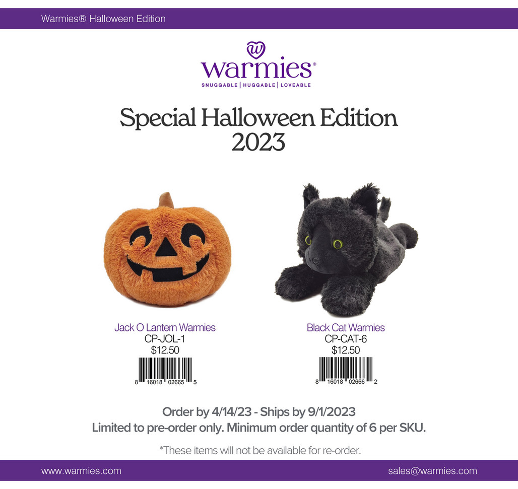 Warmies halloween deals