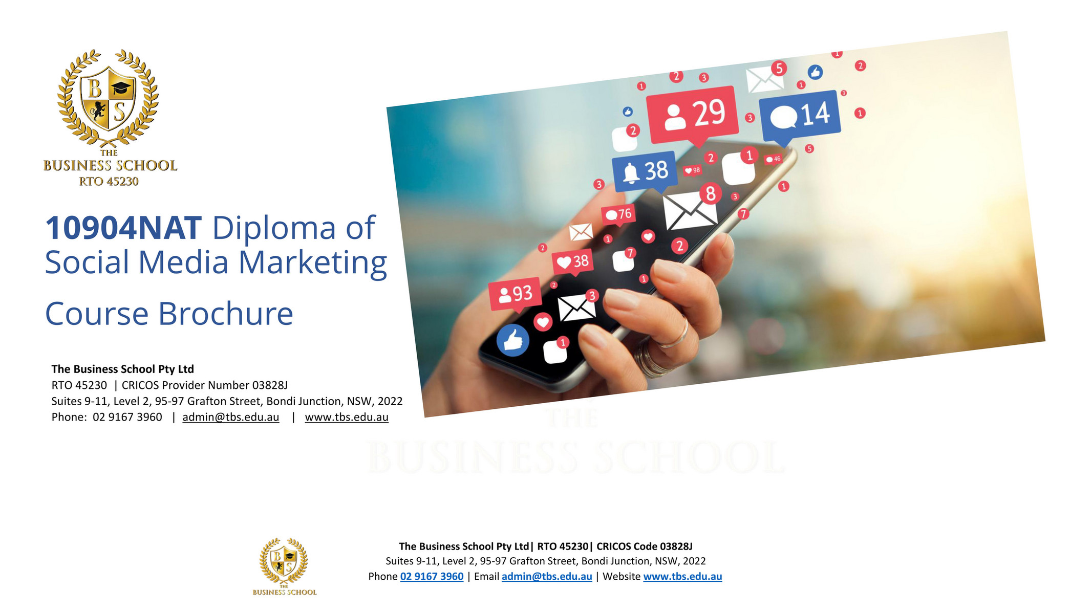 The Business School 10904NAT Diploma Of Social Media Marketing 