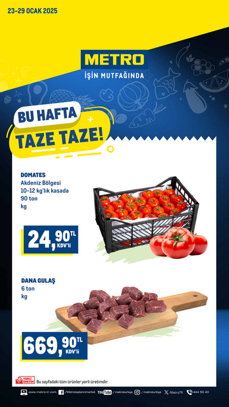 Taze Ürünler