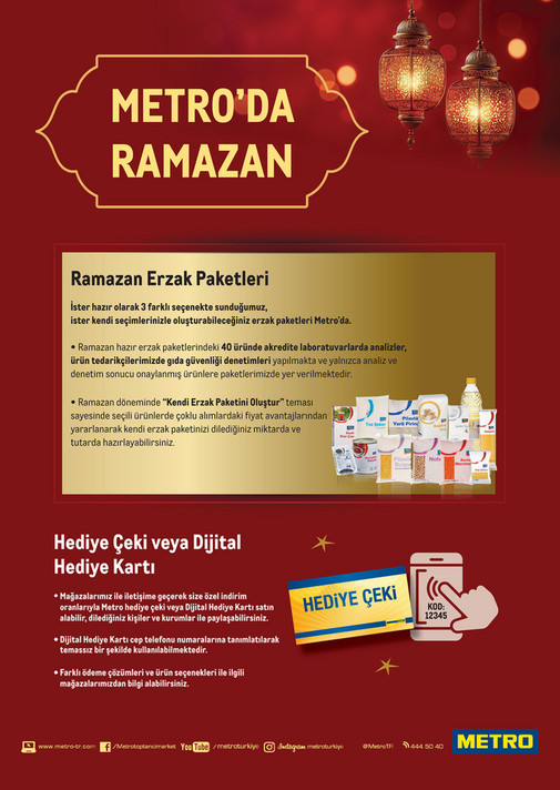 Metro'da Ramazan