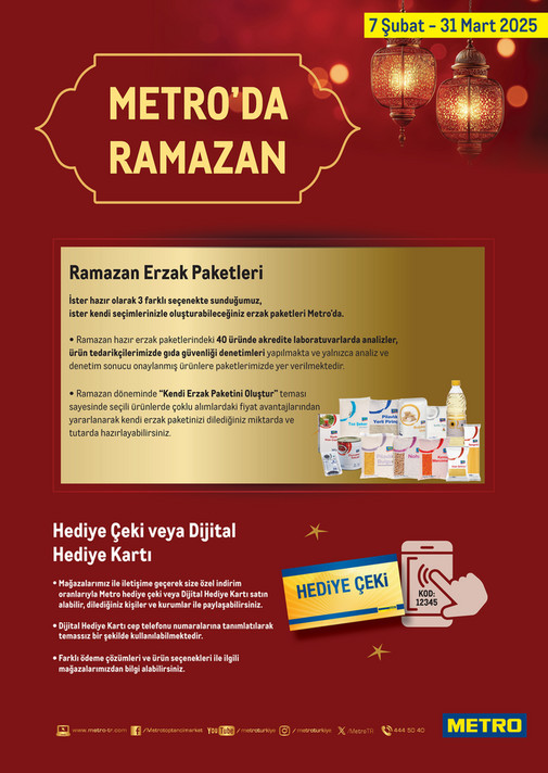 Metro'da Ramazan