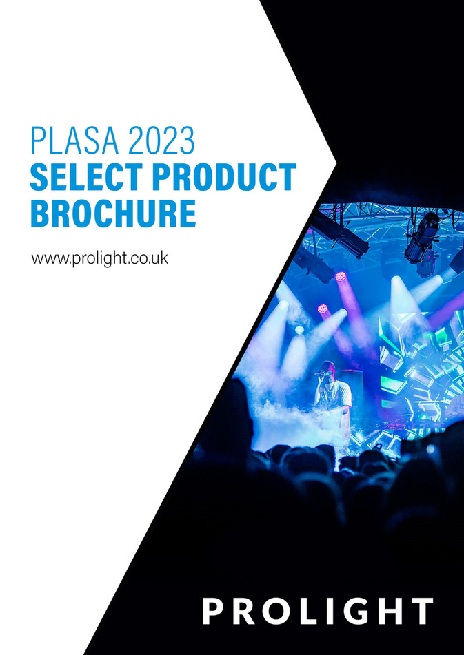 Prolight Concepts Group Ltd - Plasa 2023 Select Product Brochure - Page 1