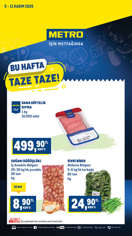 Taze Ürünler