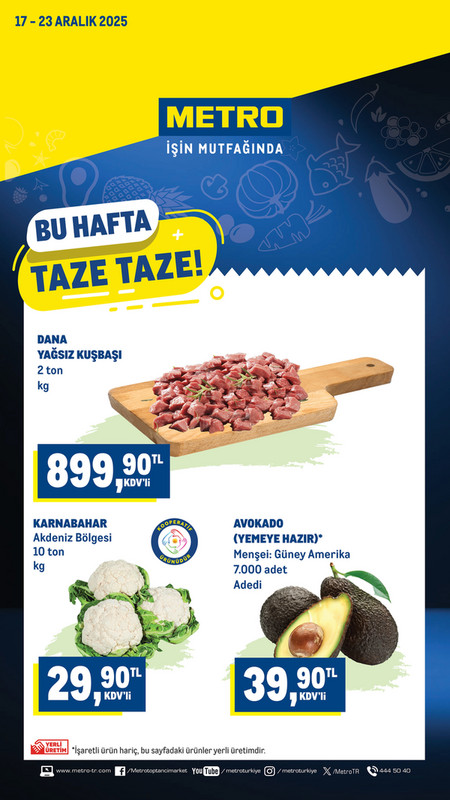 Taze Ürünler