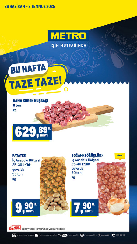 Taze Ürünler