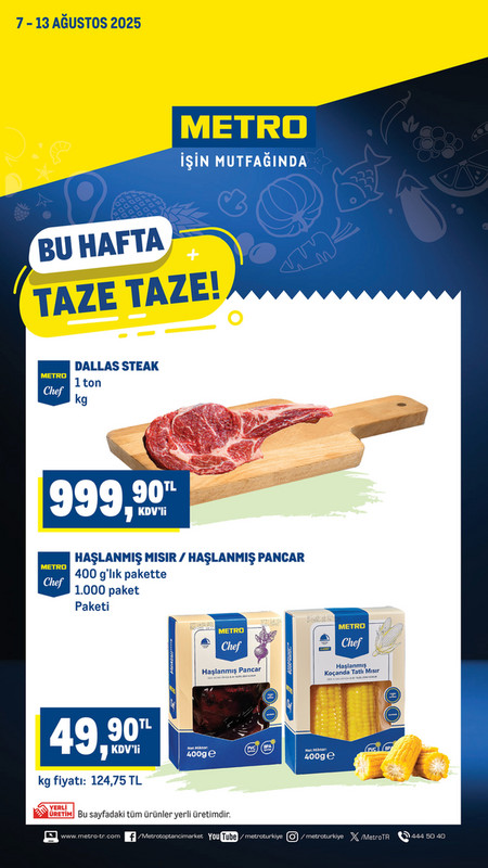 Taze Ürünler