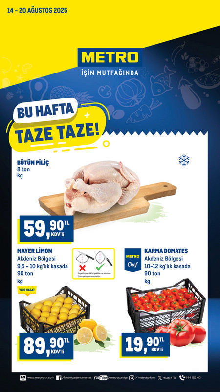 Taze Ürünler