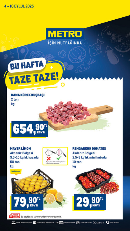 Taze Ürünler
